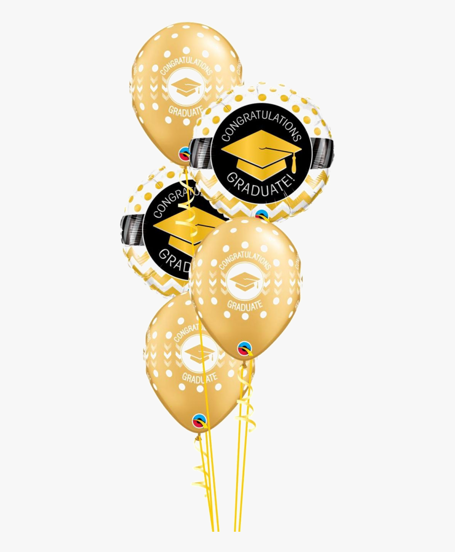 Graduation Gold Classic - Graduation Pink Balloons, Transparent Clipart
