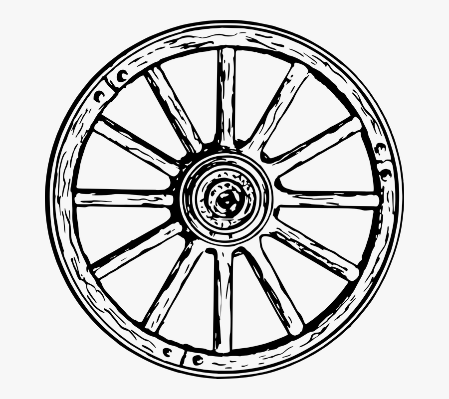 Transparent Background Wagon Wheel Clipart, Transparent Clipart