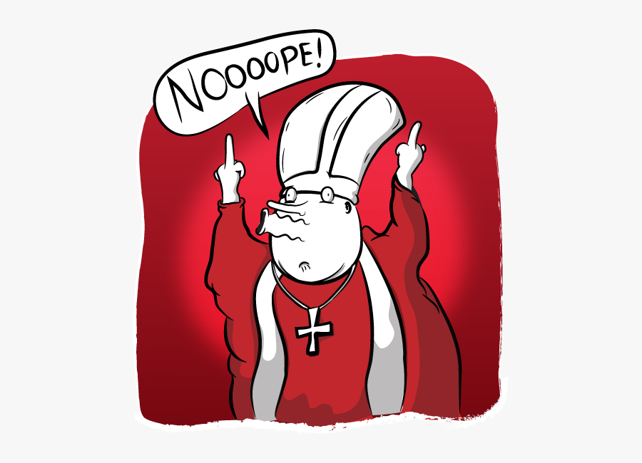 Pope Of Nope, Transparent Clipart