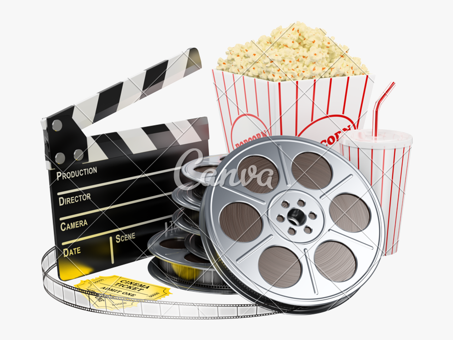 Cinema Icon 3d, Transparent Clipart