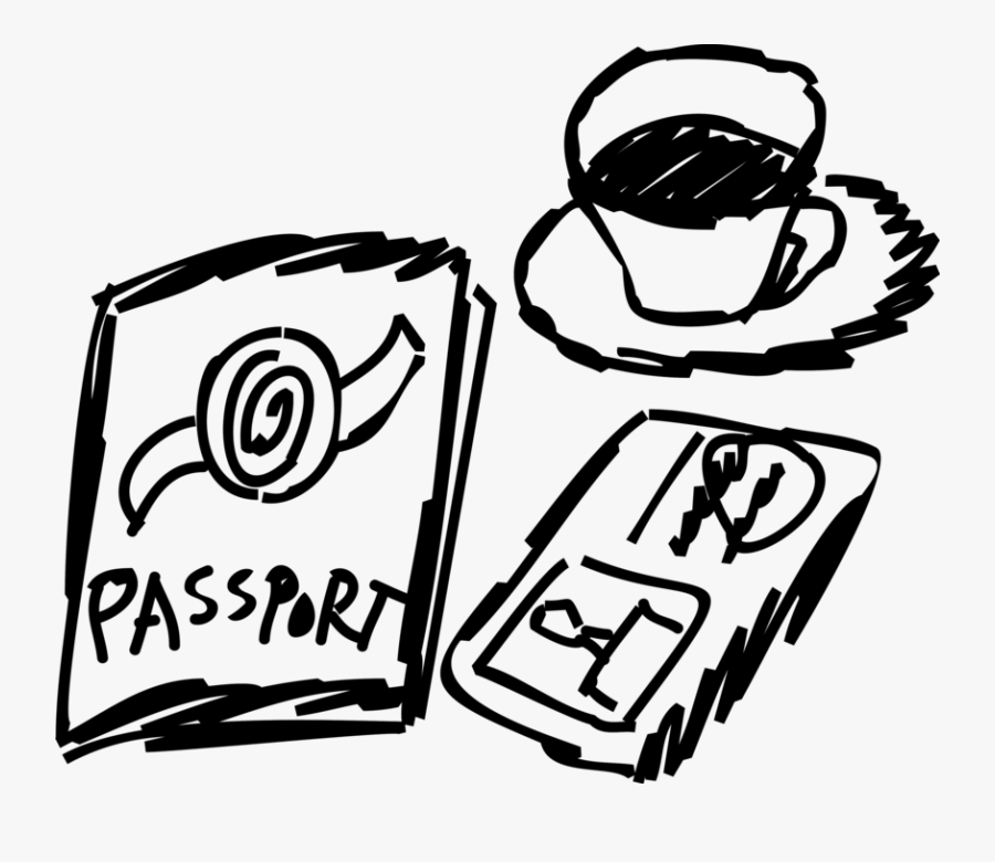 Vector Illustration Of Passport Personal Identification, Transparent Clipart