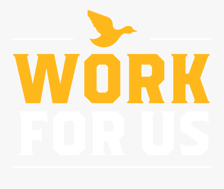 Work For Us - Illustration, Transparent Clipart