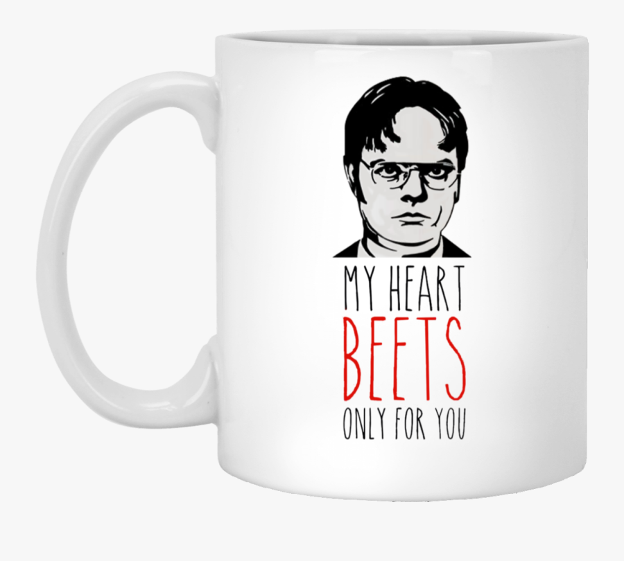 Transparent Dwight Schrute Png - I M Not Feeling Very Talky Today Mug, Transparent Clipart