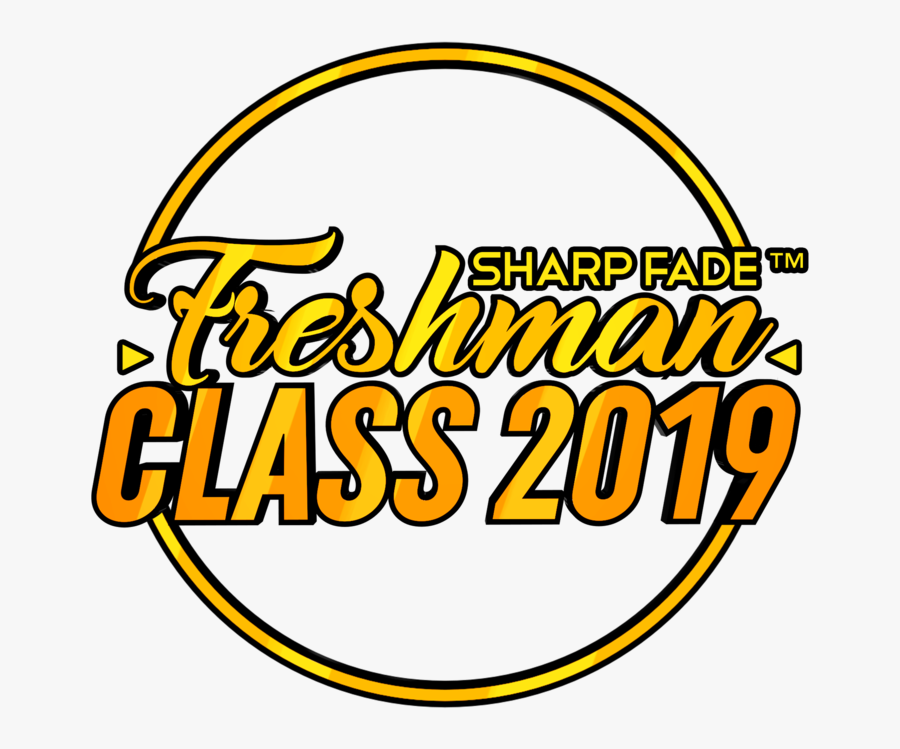 Sharpfade Freshman Class Circle Logo 2019 - Circle, Transparent Clipart