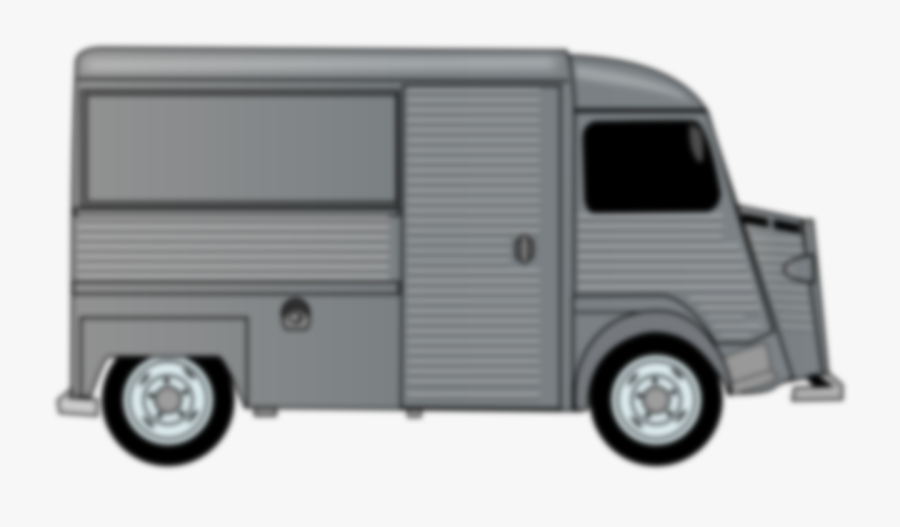 Vector Van White - Van, Transparent Clipart