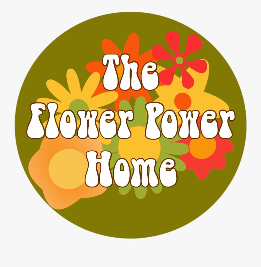 The Flower Power Home, Transparent Clipart