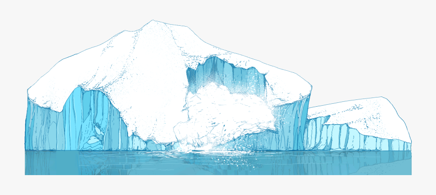 The Is Broken - Iceberg, Transparent Clipart