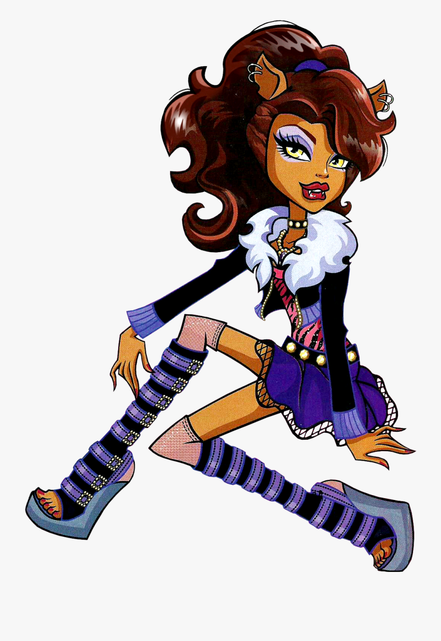 Clip Art Image Png Monster High - Clawdeen Wolf Monster High Characters ...