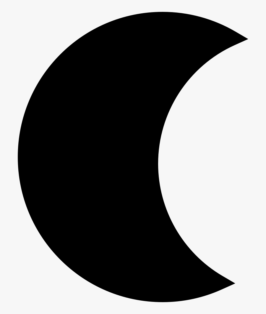 Black And White Half Moon , Free Transparent Clipart - ClipartKey