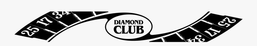 Club Vector Diamond - Calligraphy, Transparent Clipart