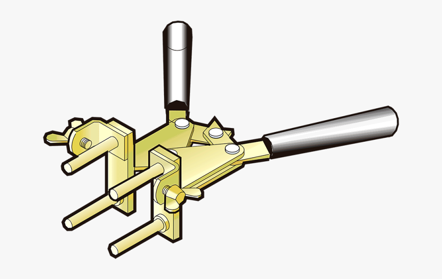 Support Tweezers - Molde Soldadura Aluminotermica, Transparent Clipart