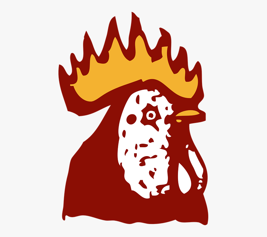 Animal, Bird, Chicken, Head, Rooster - Kepala Ayam Logo Png, Transparent Clipart