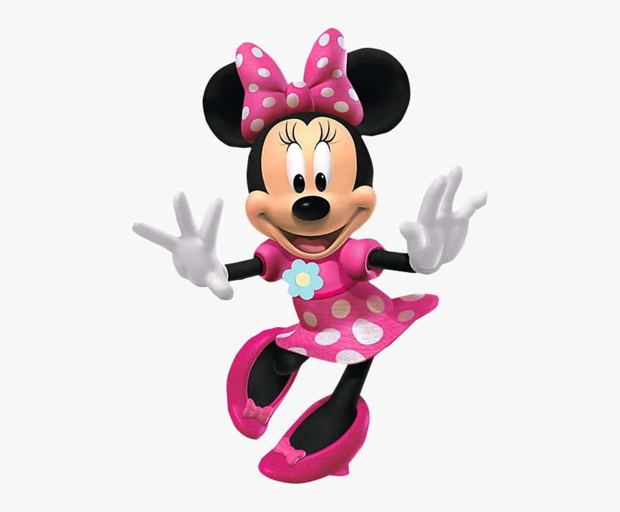 Minnie Mouse Mickey Mouse Pink Ribbon - Pink Minnie Mouse Png , Free ...