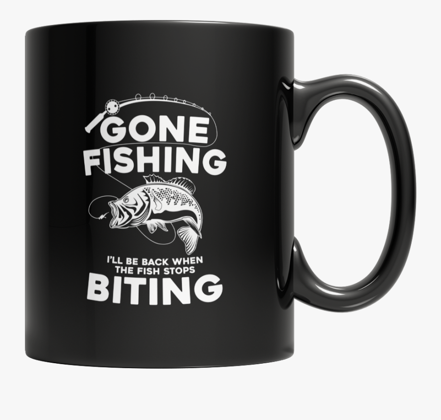 Transparent Gone Fishing Png - Mug, Transparent Clipart