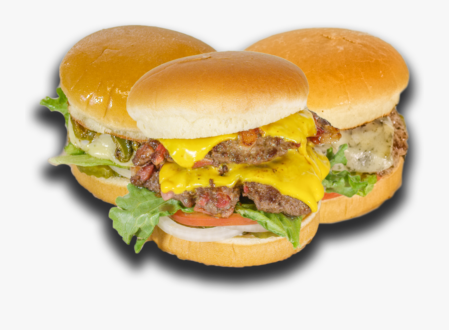 Breakfast Sandwich Cheeseburger Buffalo Burger Slider - Hamburger Slider Clip Art Png, Transparent Clipart