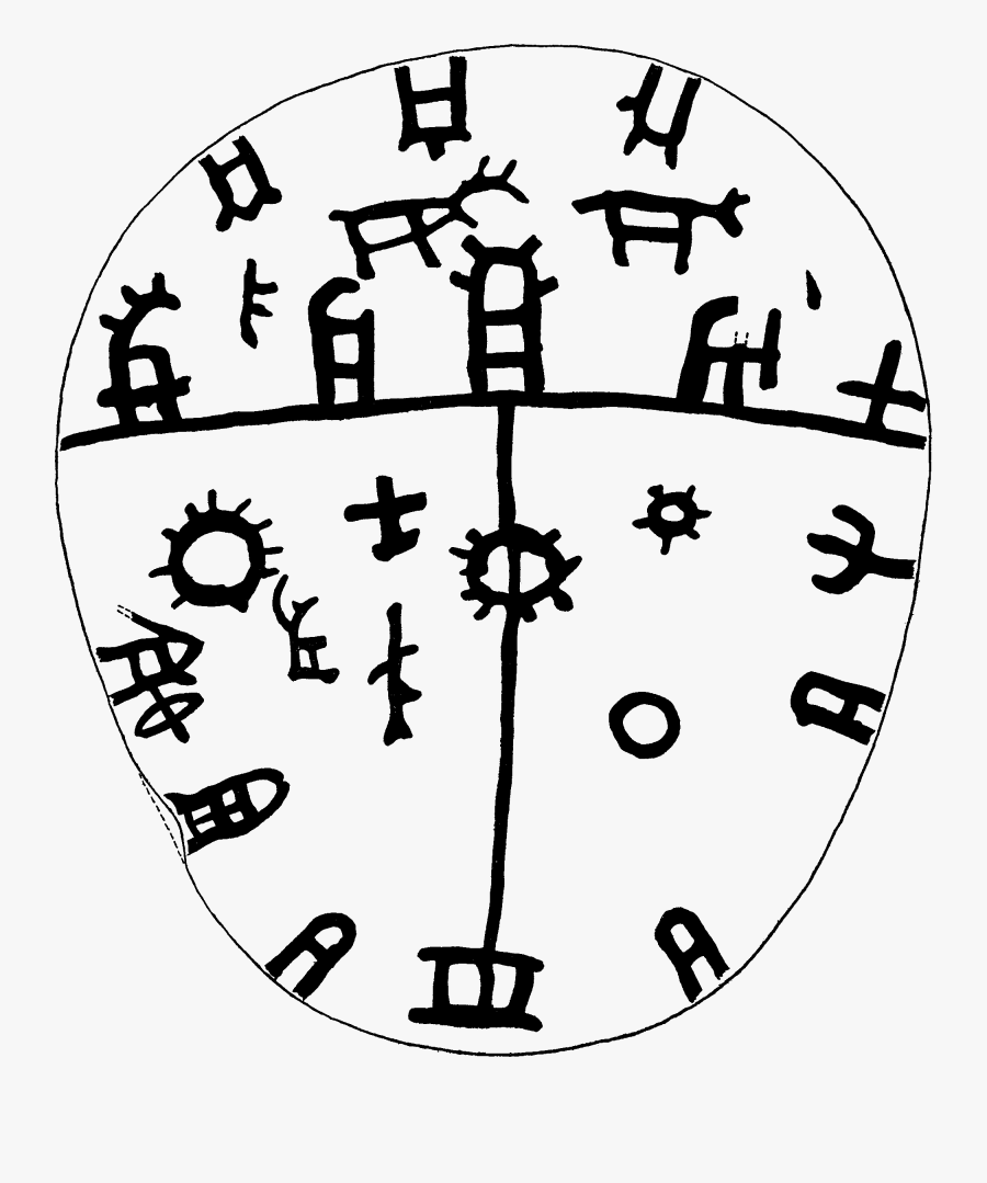 Sámi Mythology Shaman Drum Samisk Mytologi Schamantrumma - Shaman Drum Symbolism, Transparent Clipart