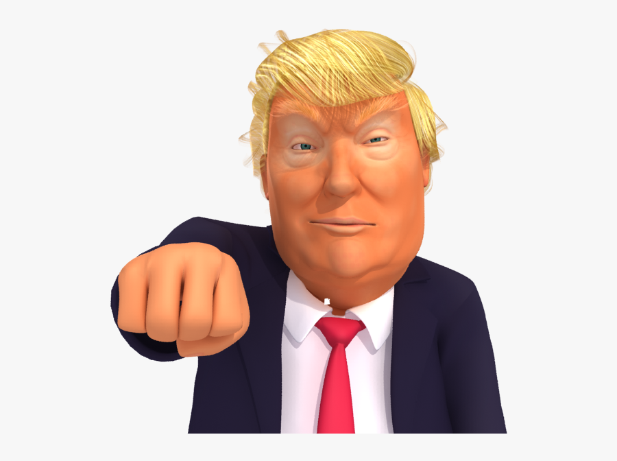 Trump Cartoon Png - Donald Trump Animation Transparent, Transparent Clipart