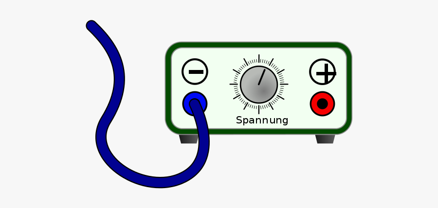 Spannungquelle/voltage Source Clip Art - Circle, Transparent Clipart