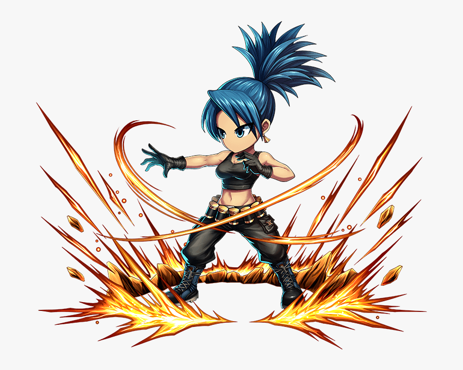 Brave Frontier Leona - Cartoon, Transparent Clipart