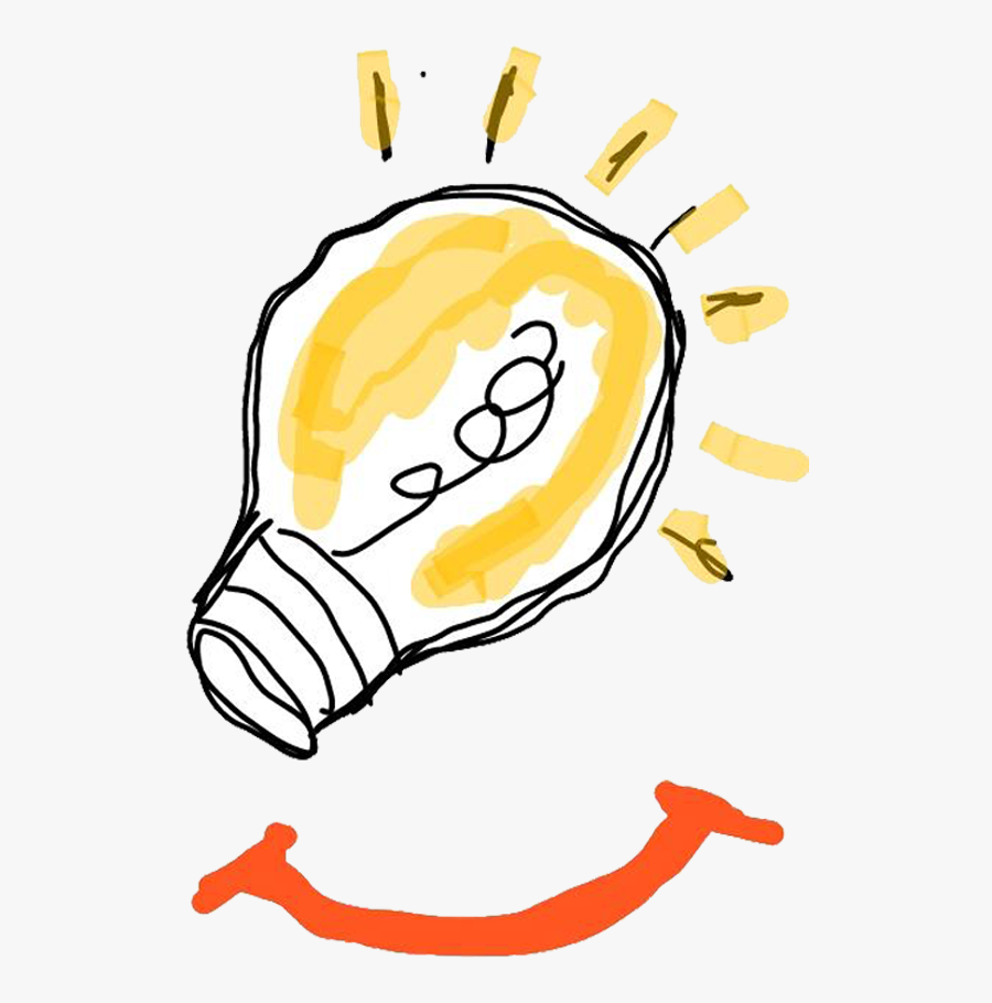 Edison Light Bulb, Transparent Clipart