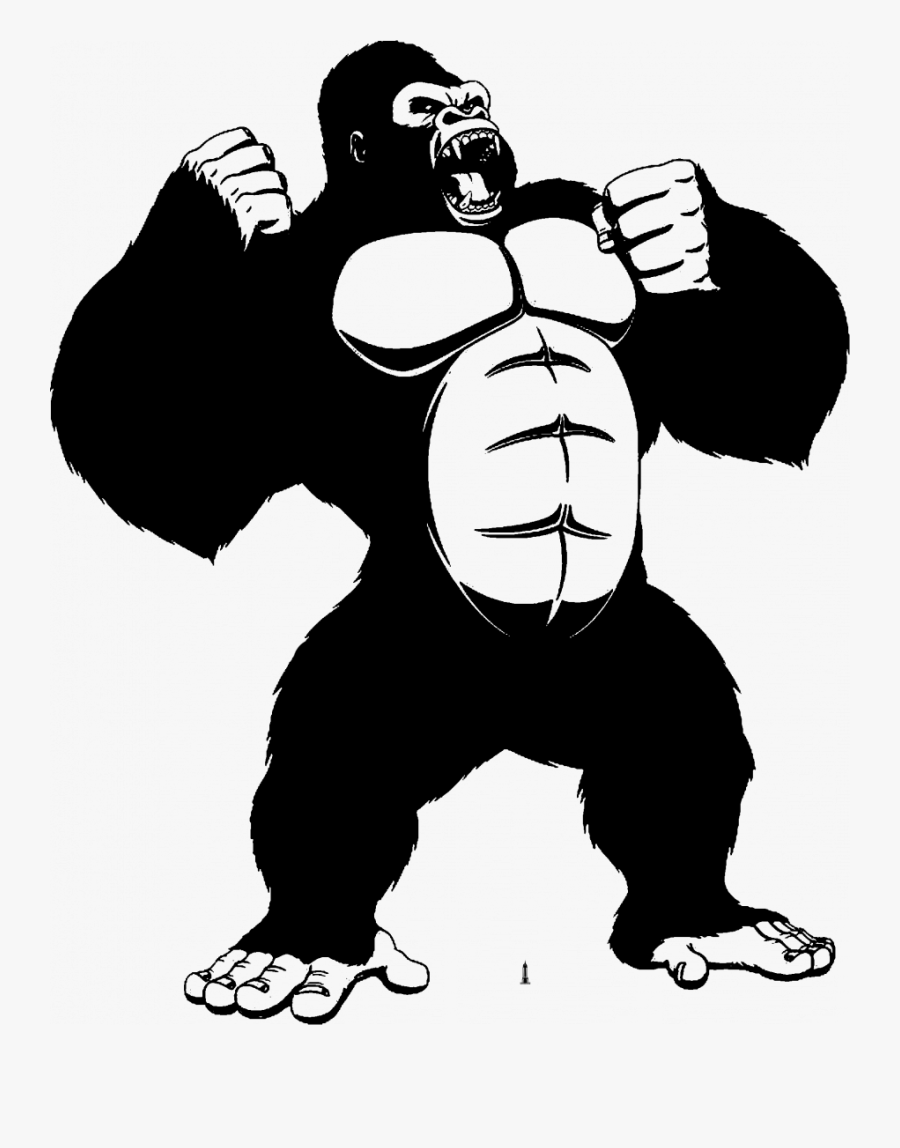 King Kong Drawing Easy , Free Transparent Clipart ClipartKey