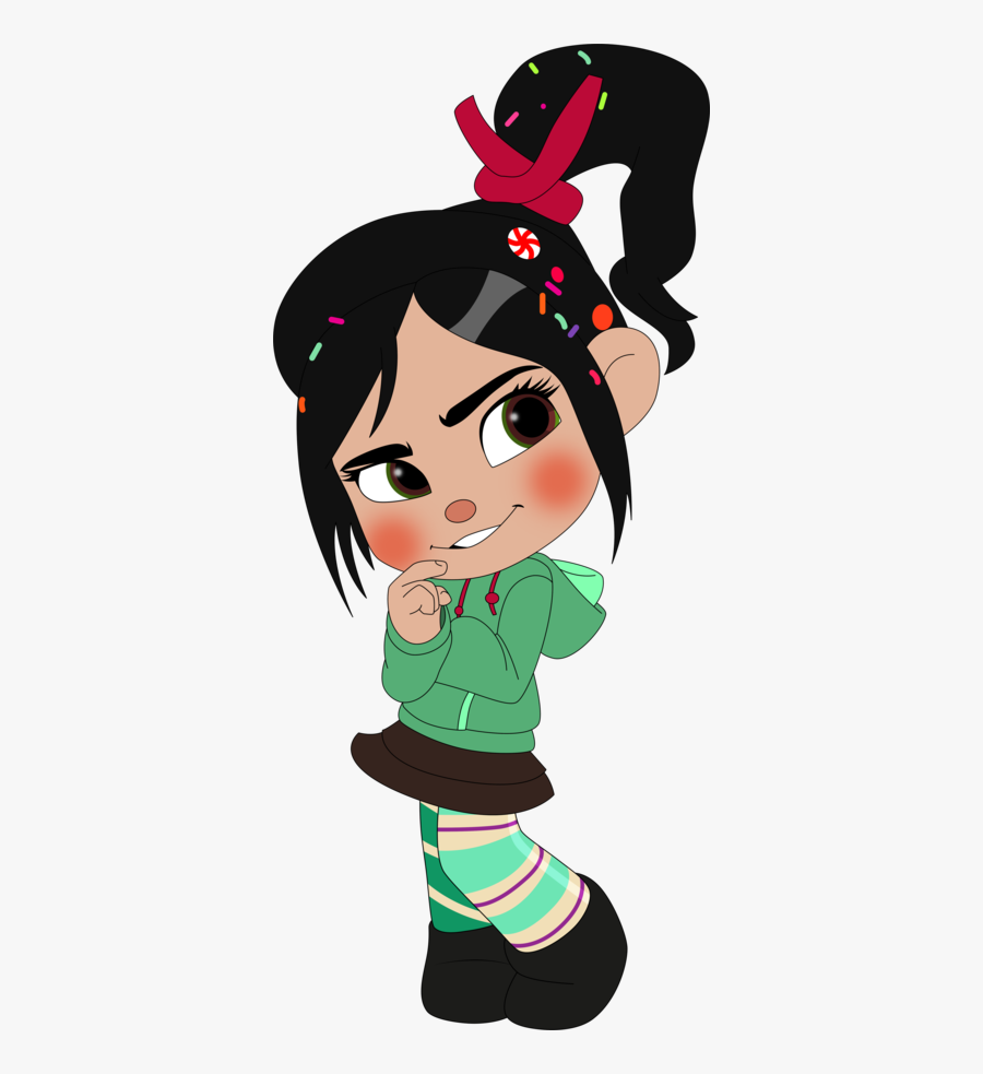 Wreck It Ralph Vanellope Cartoon, Transparent Clipart