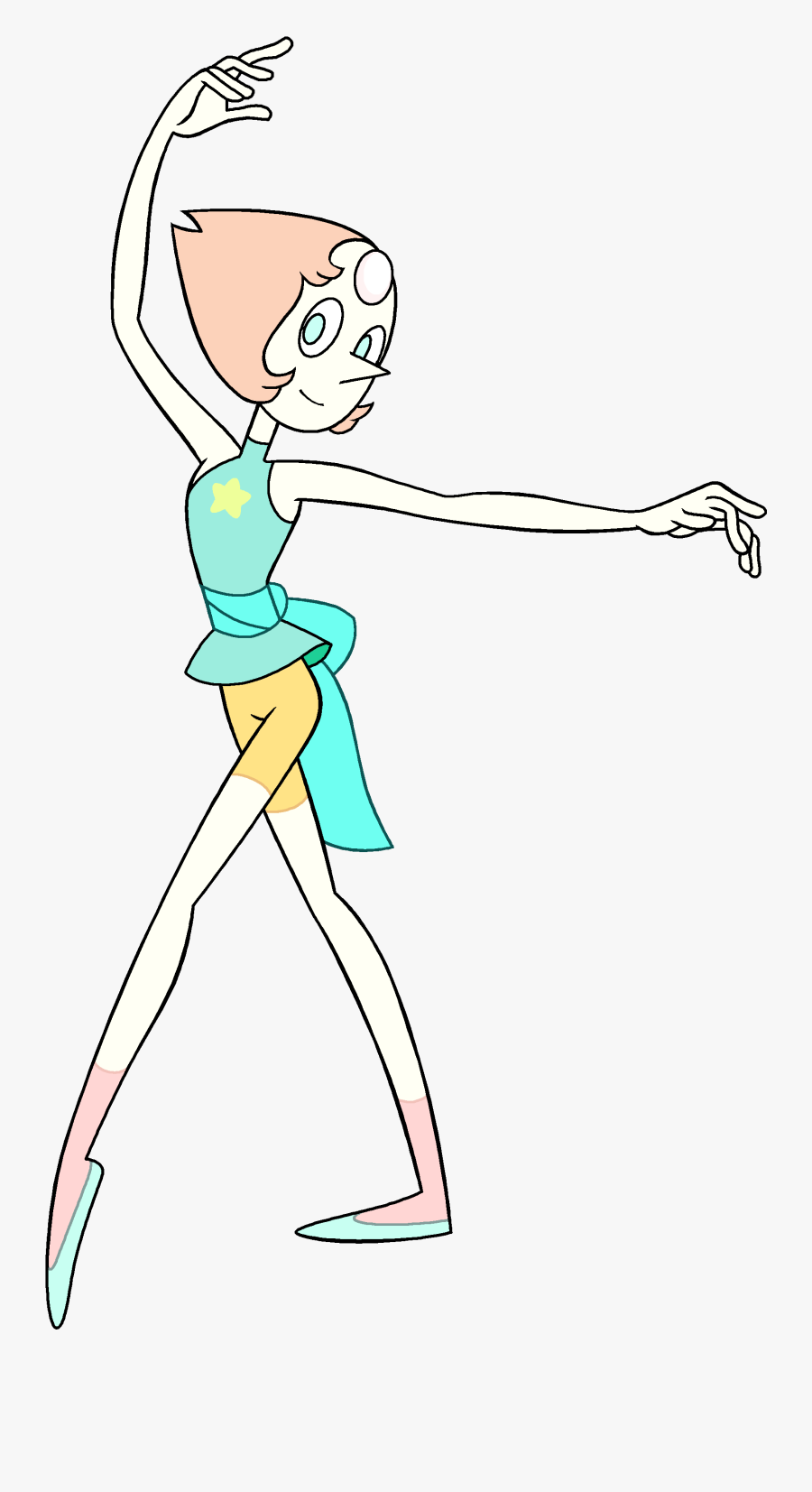 Steven Universe Pearl Dancing - Steven Universe Pearl Transparent, Transparent Clipart