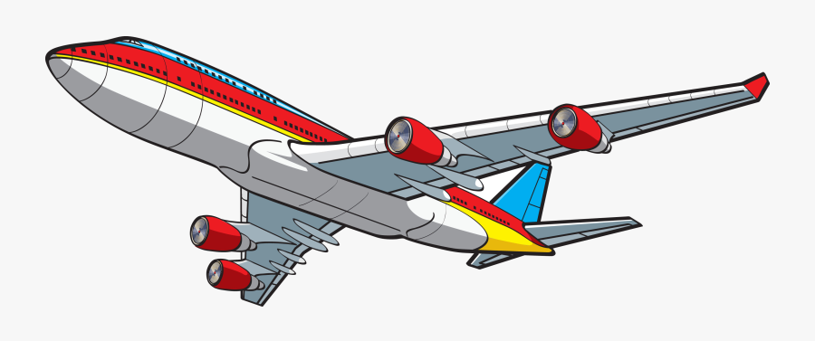 Airplane Cartoon Clipart Kid Transparent Png - Animated Picture Of A Jet, Transparent Clipart