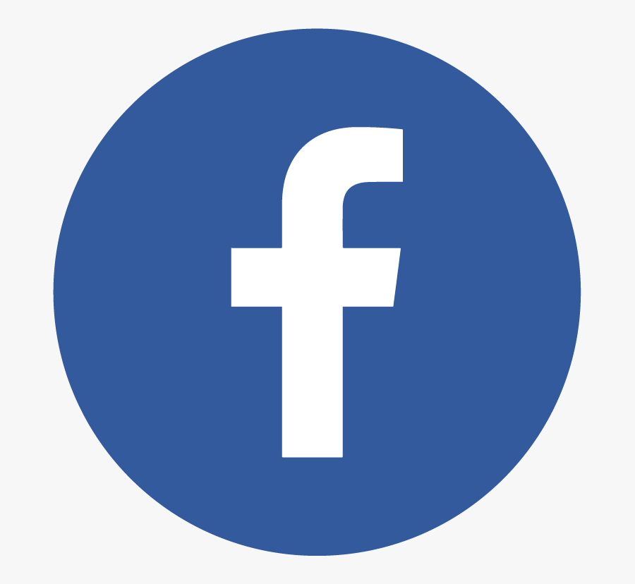 Round Fb Logo Png, Transparent Clipart