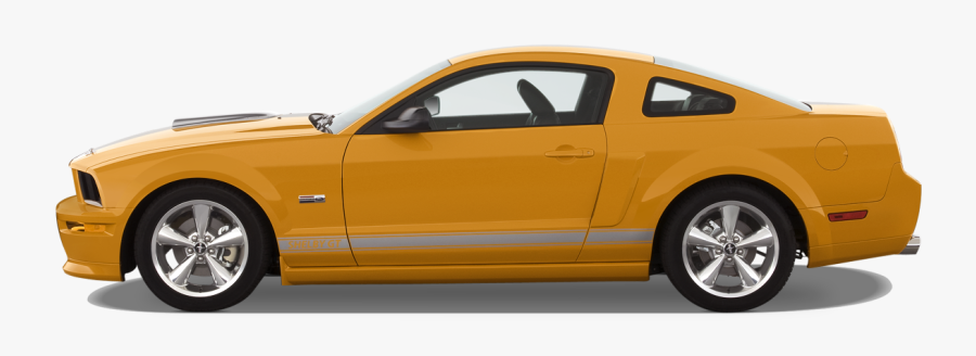 40591 - 2009 Mustang Side View, Transparent Clipart