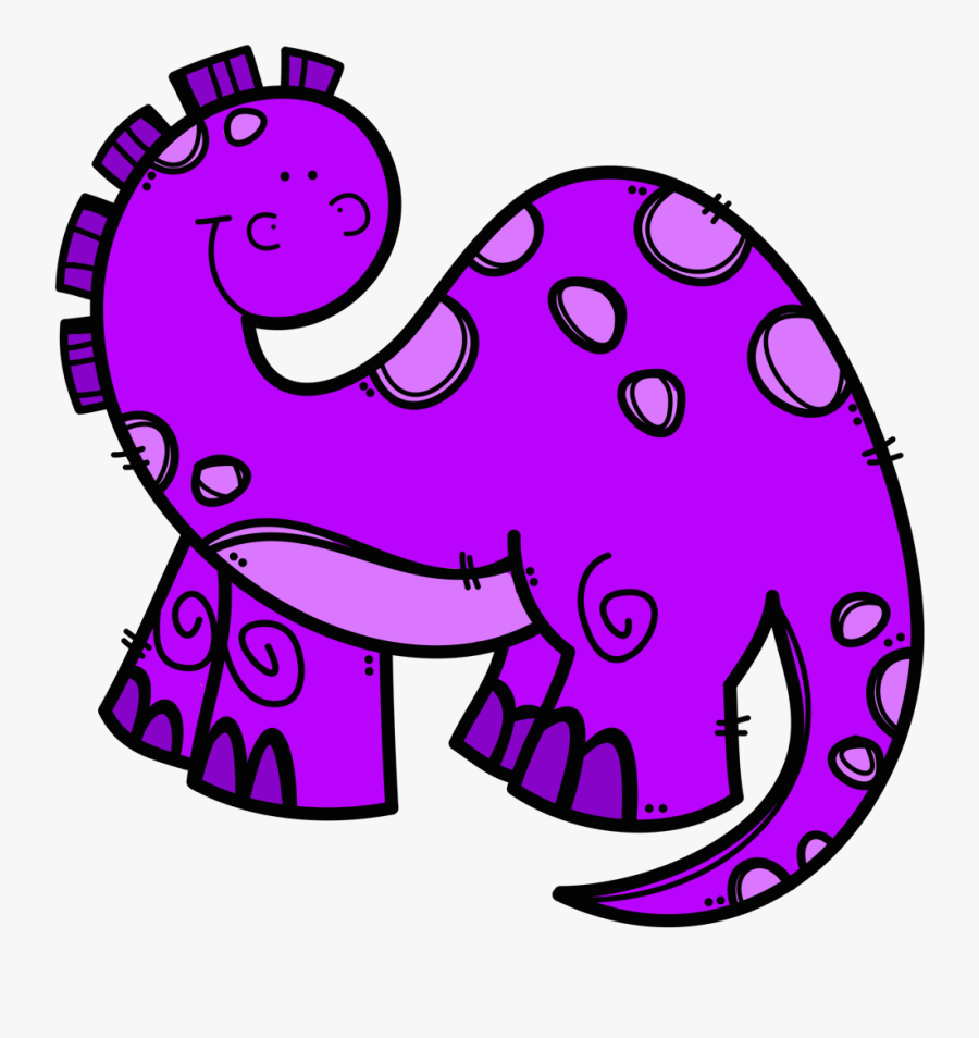 Dinosaur Clipart Purple - Dinosaurio Clipart, Transparent Clipart