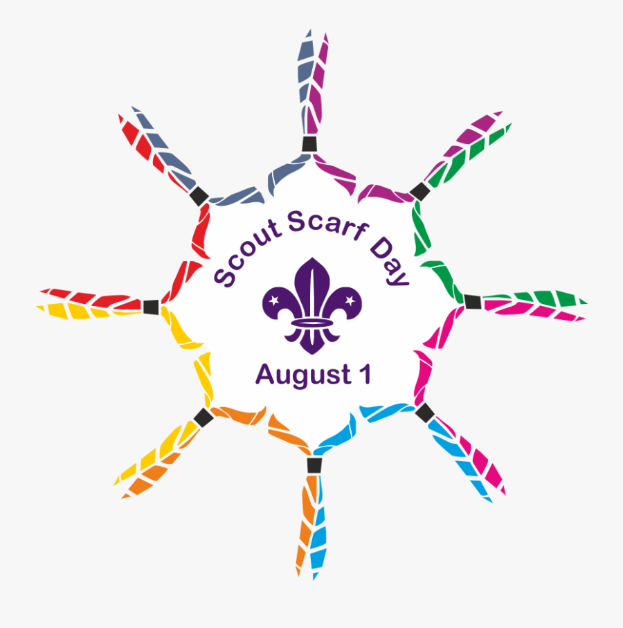 Scarf Day Downloads Logo Transparent Background - Happy World Scout Scarf Day, Transparent Clipart