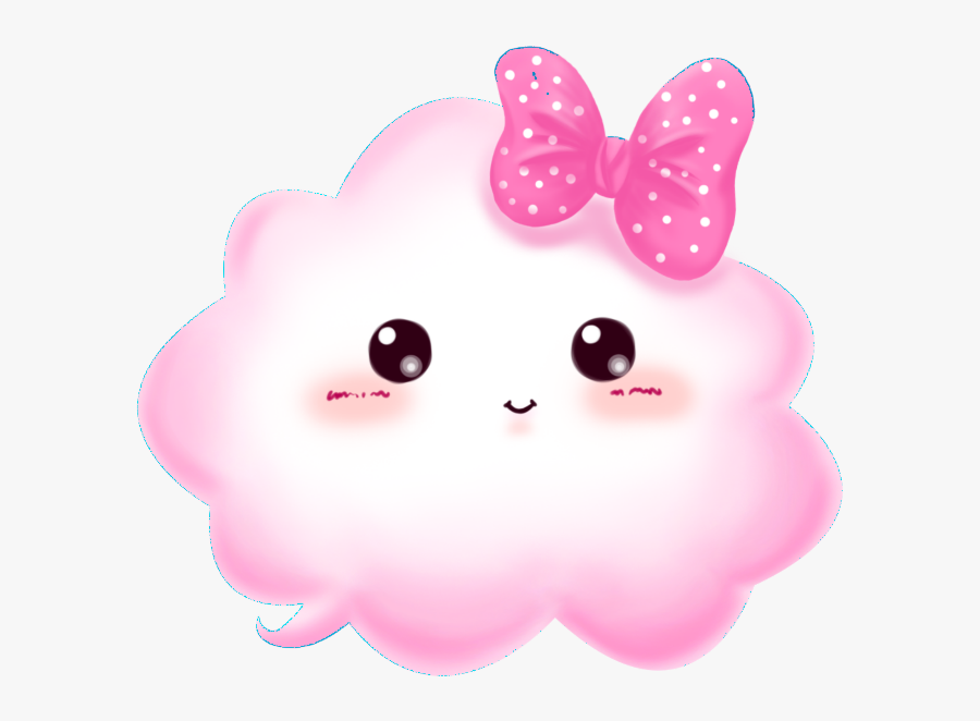 #ftestickers #cartoon #cloud #pink #cute - Illustration, Transparent Clipart