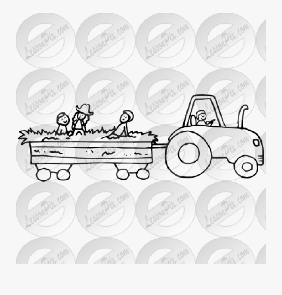 Hayride Clipart Teacher House - Hayride Clipart, Transparent Clipart