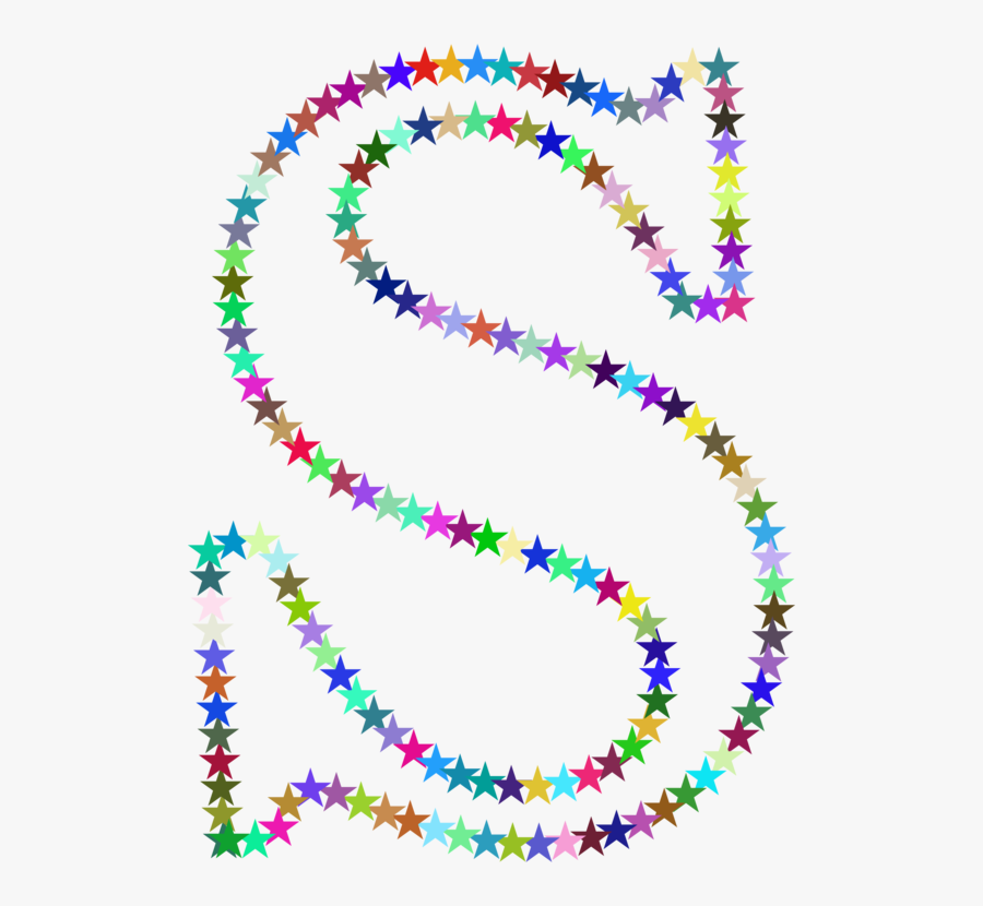 All Photo Png Clipart - S Letter With Stars, Transparent Clipart