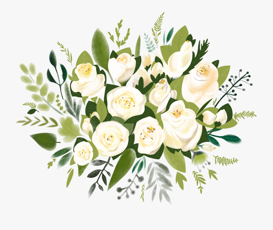 Garden Roses, Transparent Clipart