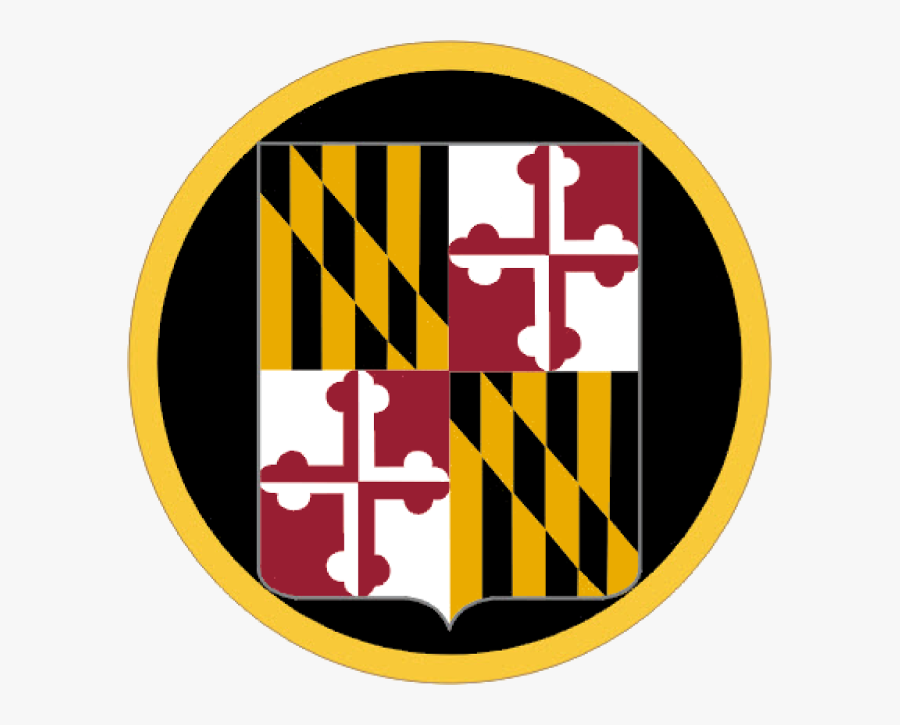 Md Flag - Maryland Army National Guard Logo, Transparent Clipart