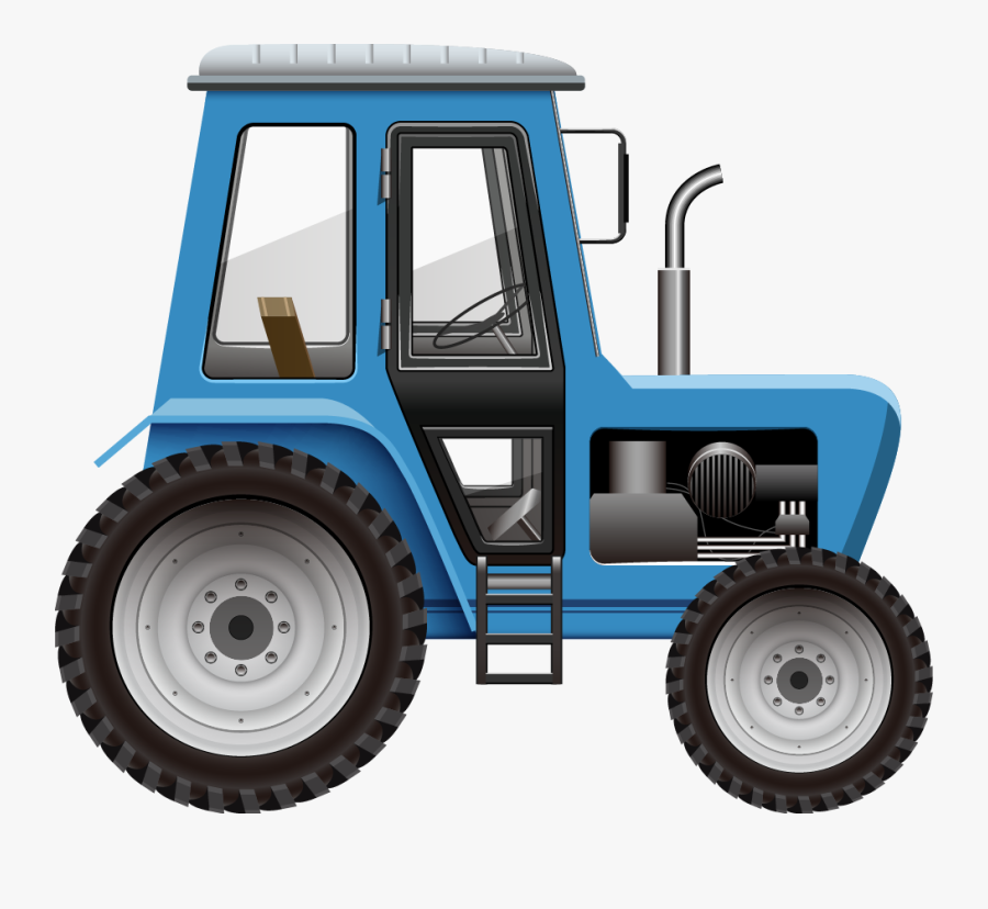 Tractor Royalty-free Illustration - Tractor Illustration Png, Transparent Clipart