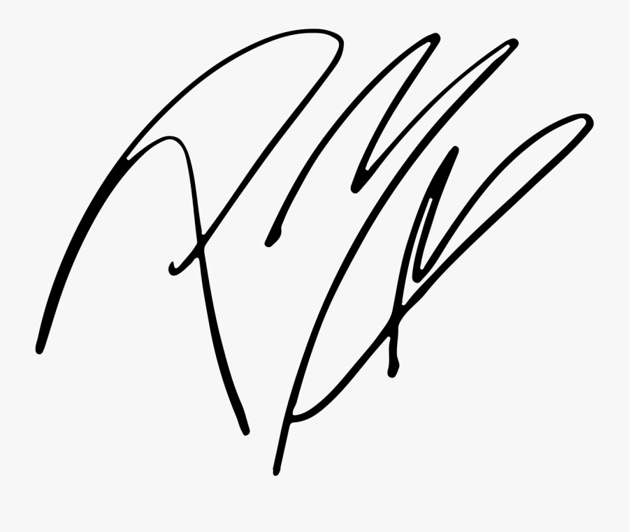 Post Malone Signature, Transparent Clipart