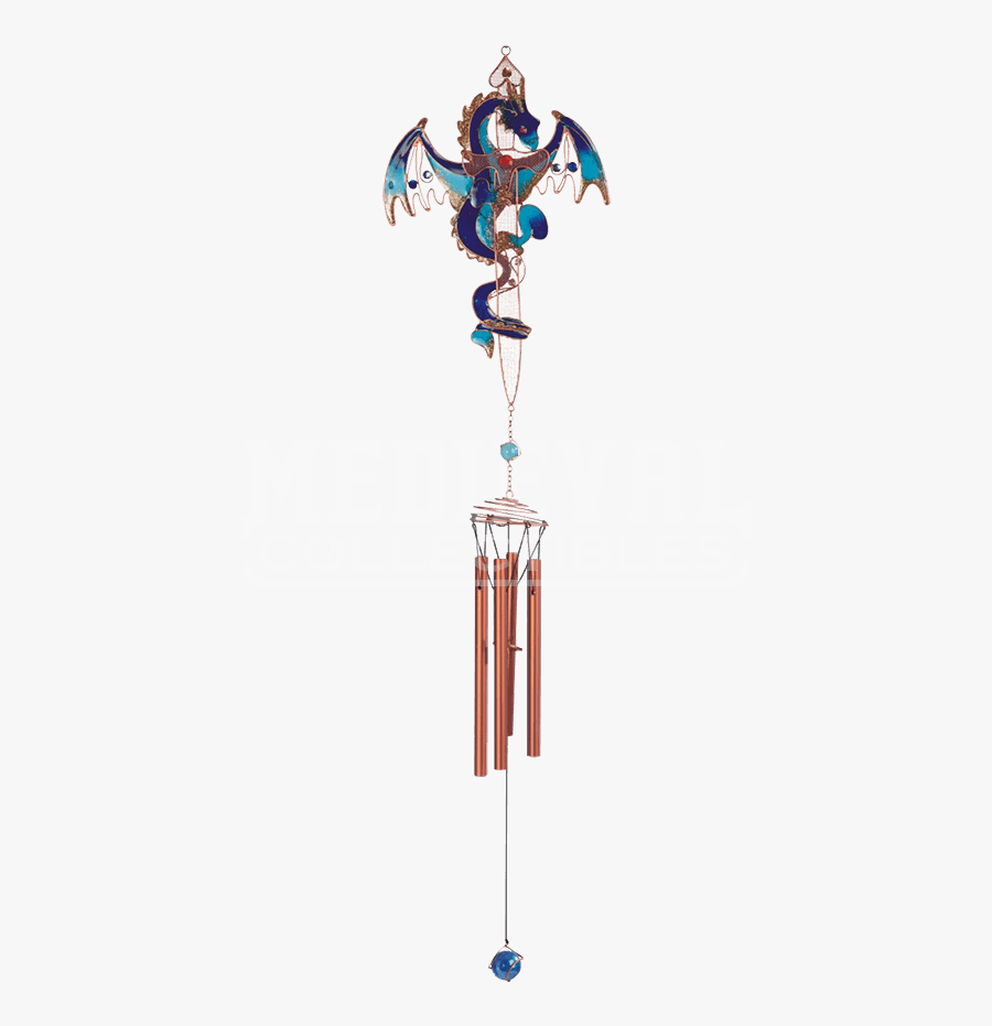 Clip Art Japanese Wind Chimes - Dragon Wind Chimes, Transparent Clipart