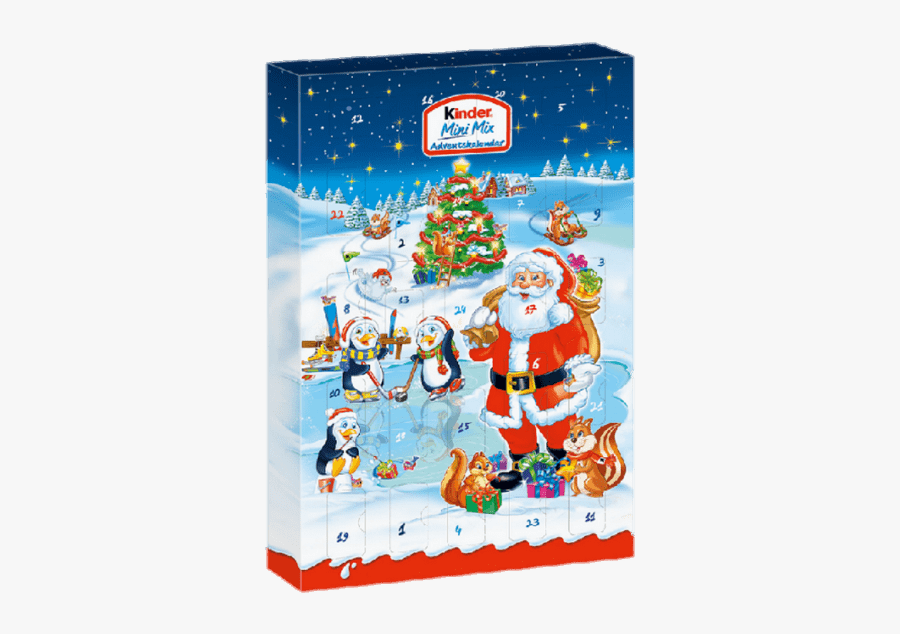 Kinder Advent Calendar, Transparent Clipart