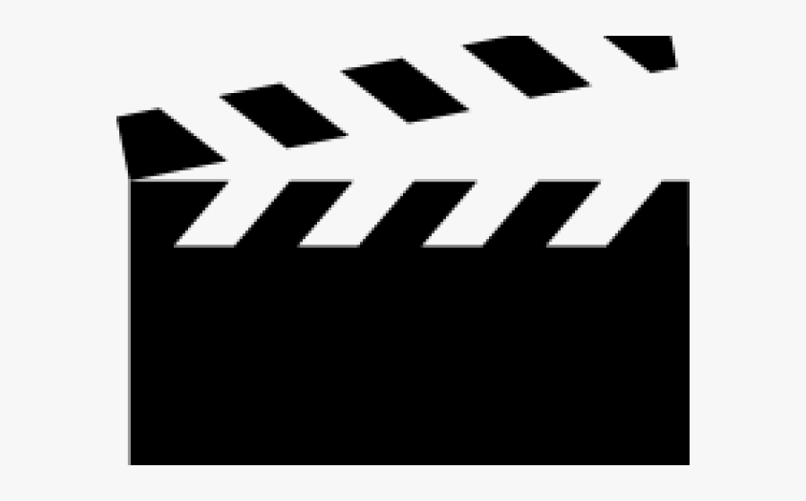 Clapperboard Cliparts - Clapperboard Drawing Png, Transparent Clipart