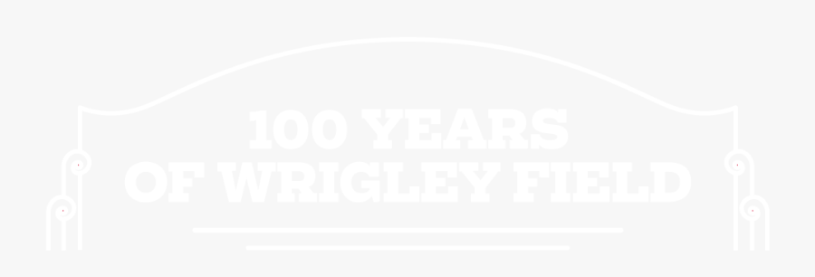 100 Years Of Wrigley Field - Poster, Transparent Clipart