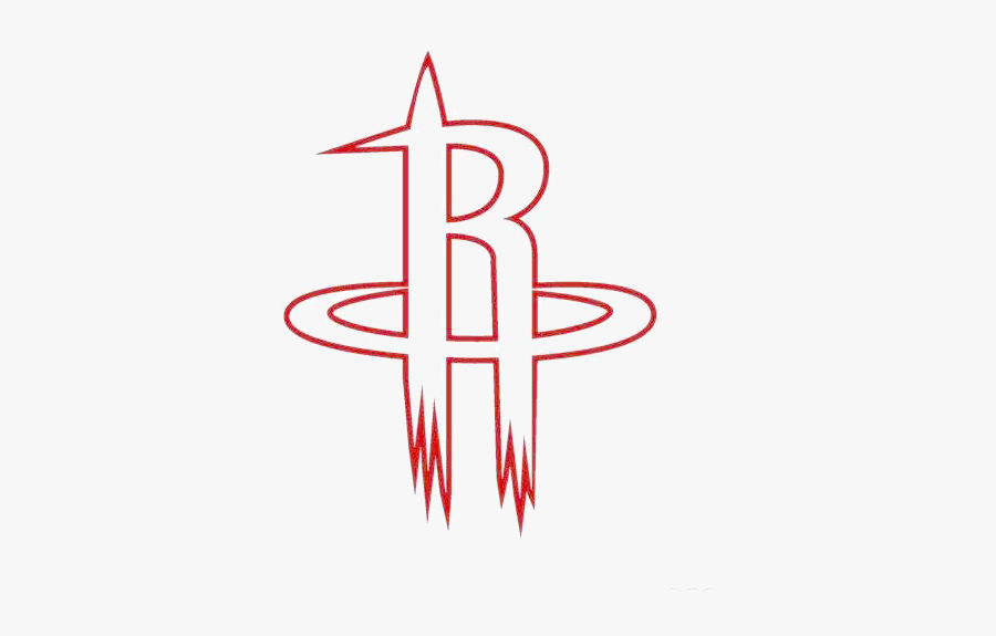 Houston Rockets 2011u201312 Nba Season Cleveland Cavaliers - Houston Rockets Logo Outline, Transparent Clipart