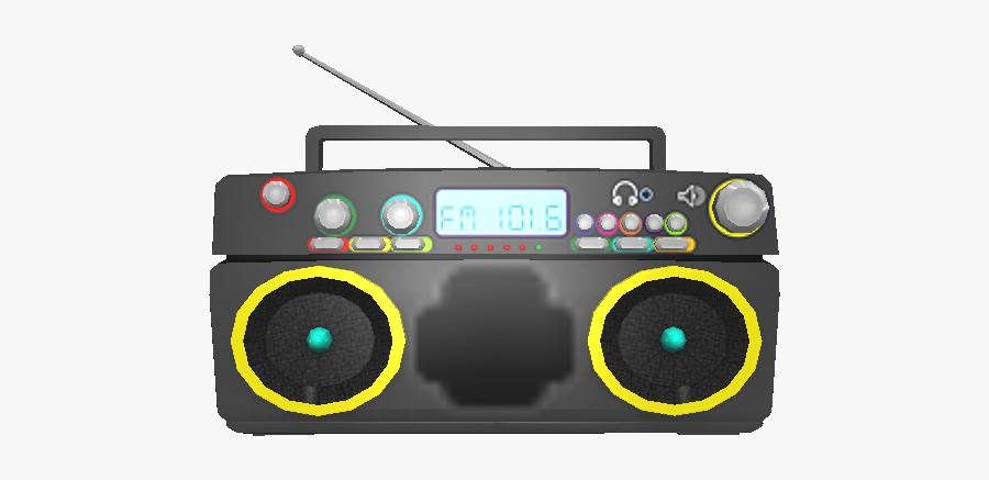 Roblox Neon 80s Boombox Free Transparent Clipart Clipartkey - radio or boombox roblox