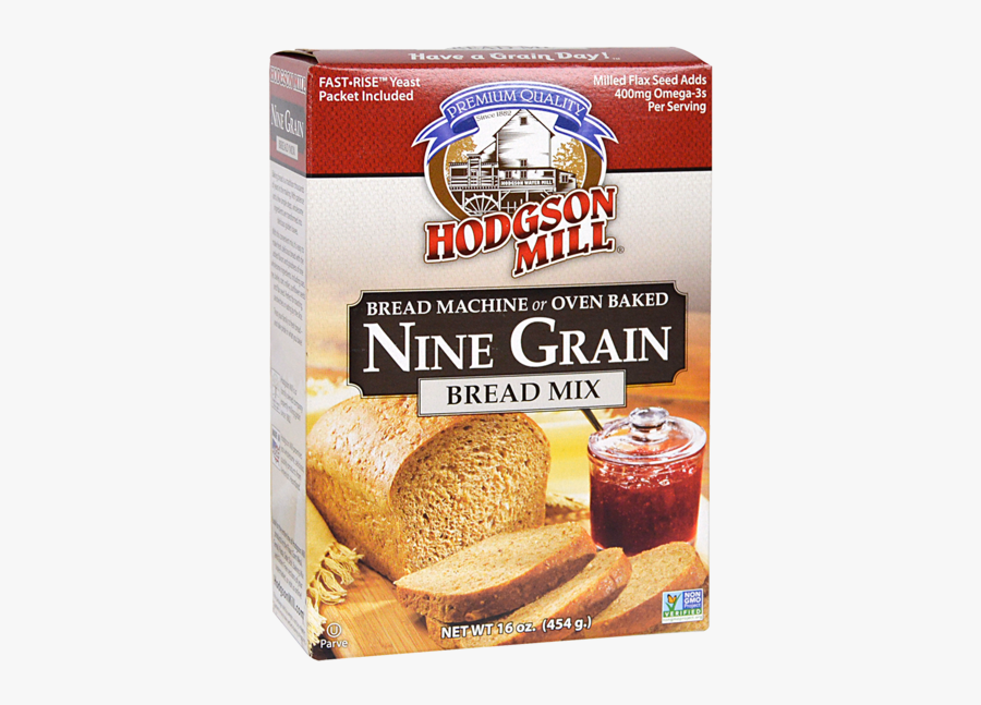 Baking Mixes Hodgson Mill - Hodgson Mill Nine Grain Bread Mix, Transparent Clipart