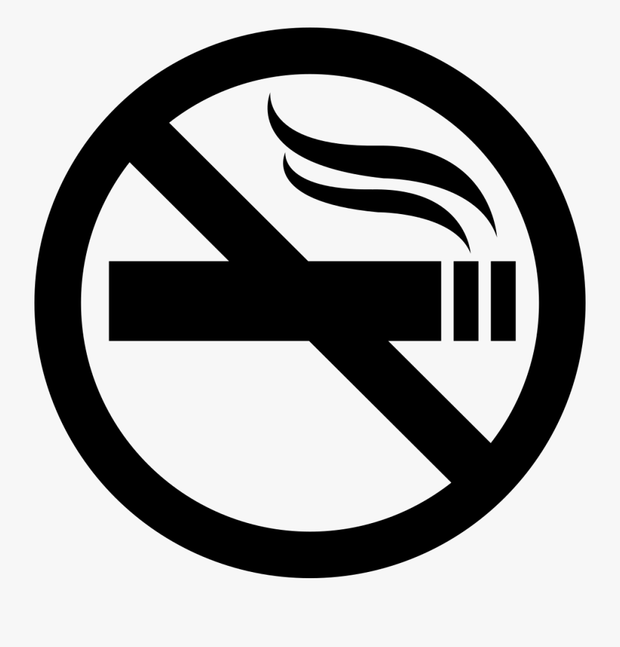 Transparent No Sign Png - No Smoking Icon, Transparent Clipart