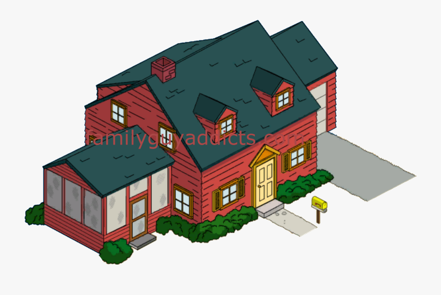 Transparent Family House Clipart - Family Guy Joe Home, Transparent Clipart