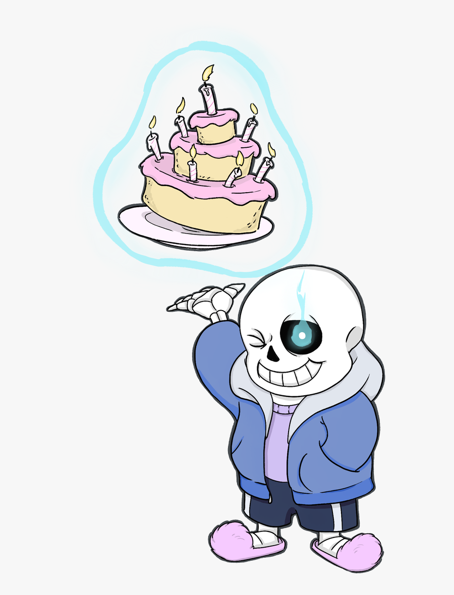 Sans Birthday, Transparent Clipart