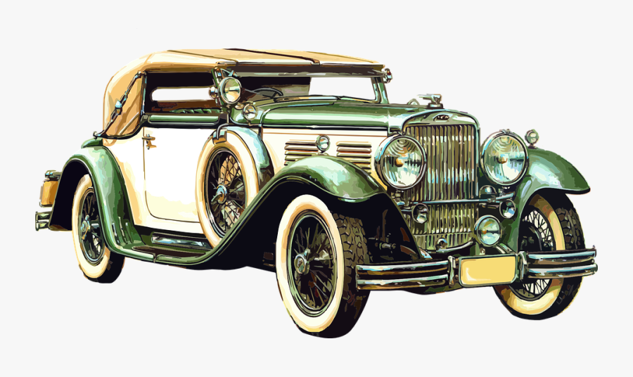 1920s Car Transparent Background, Transparent Clipart